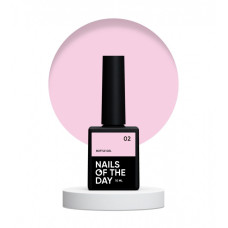 NAILSOFTHEDAY Bottle gel 02 - blado-różowy żel do wzmocnienia i naprawy, 10 ml
